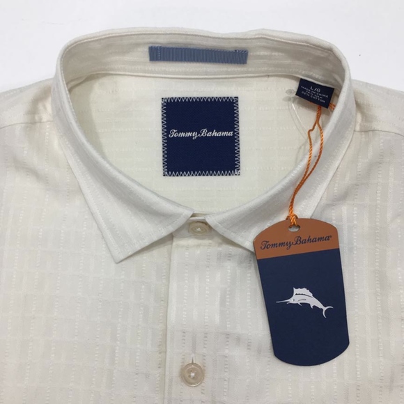 Tommy Bahama Other - NWT Tommy Bahama Mens Large Long Sleeve Silk Shirt